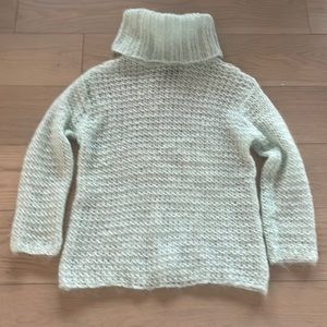 Aqua Mohair Sweater